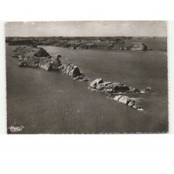 CANCALE - POINTE-du-GROUIN: iles des landes et la pointe du grouin vue aérienne 10X15 - très bon état