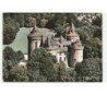 COMBOURG: le château, côté sud vue aérienne 10X15 - très bon état