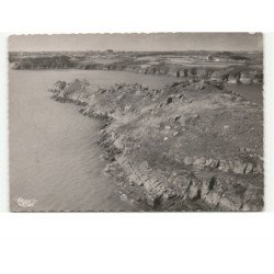 CANCALE - POINTE-du-GROUIN: iles des landes, côté nord vue aérienne 10X15 - très bon état