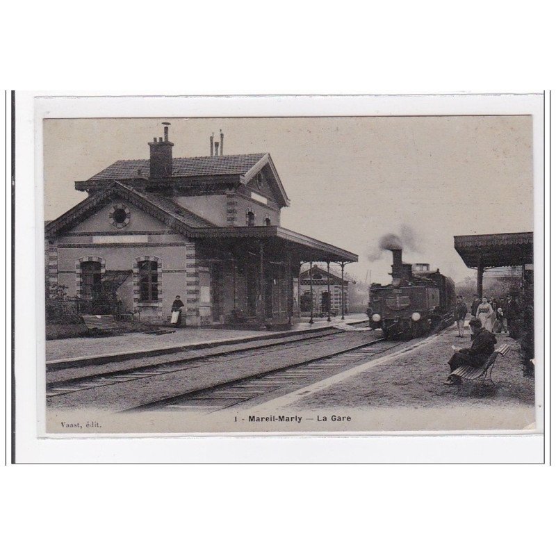 MAREIL-MARLY : la gare - tres bon etat