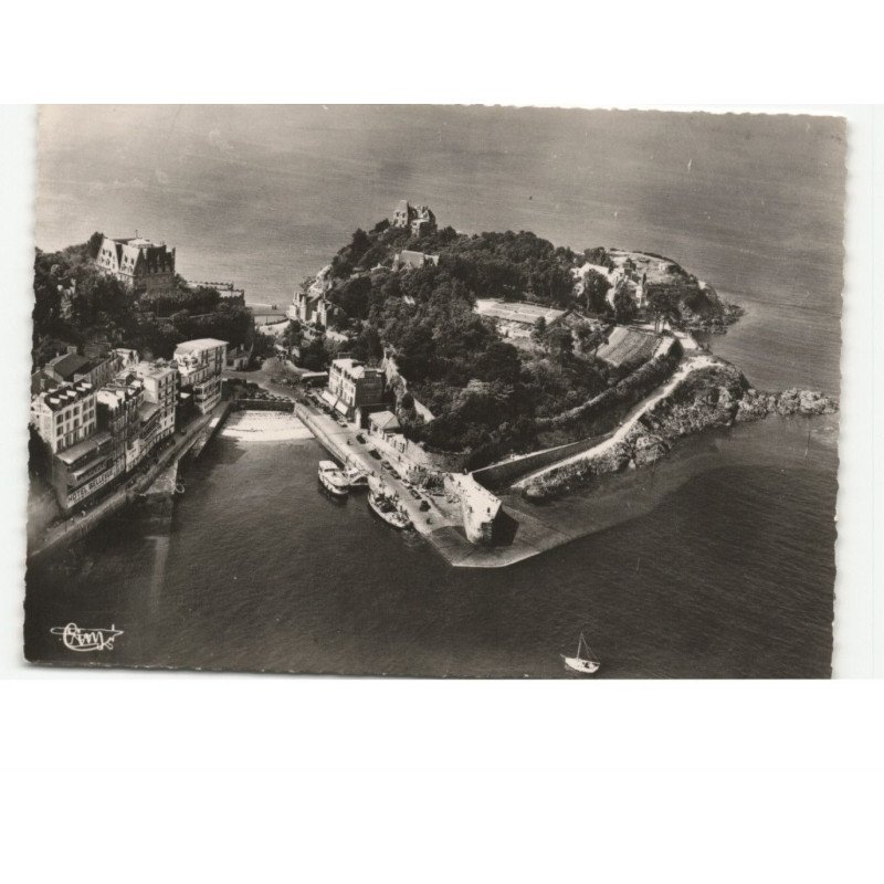 DINARD: la pointe du moulinet vue aérienne 10X15 - très bon état