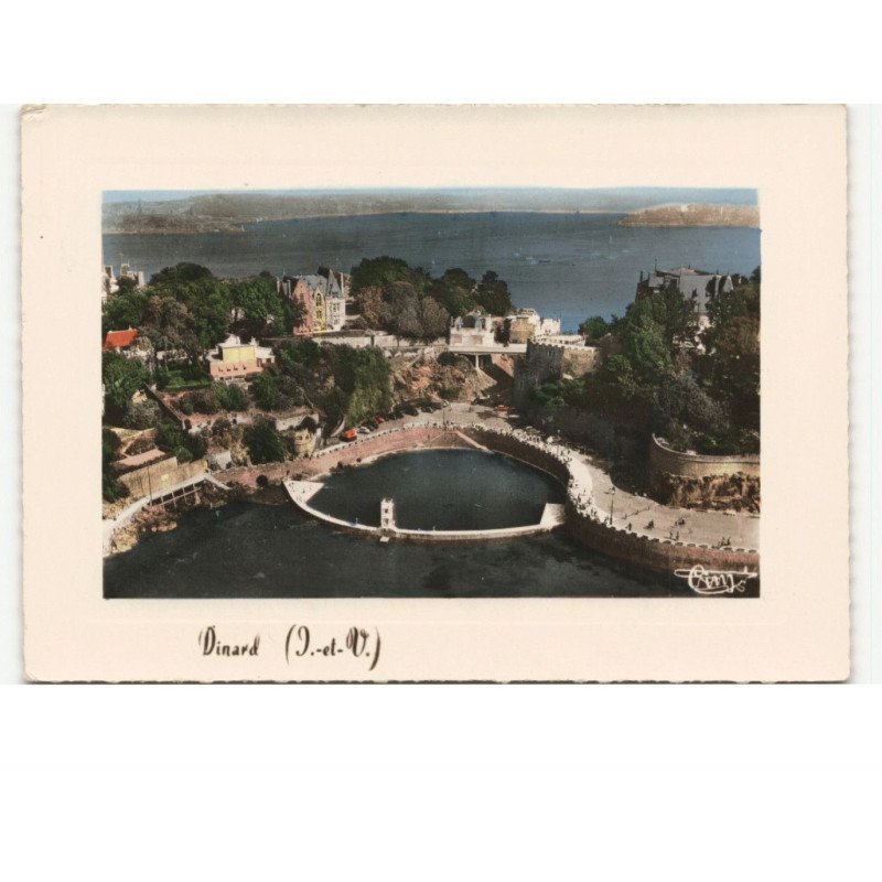 DINARD: la piscine vue aérienne 10X15 - très bon état