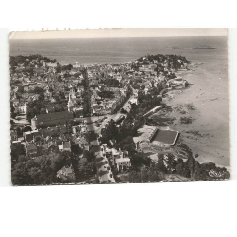 DINARD: vue générale vue aérienne 10X15 - état