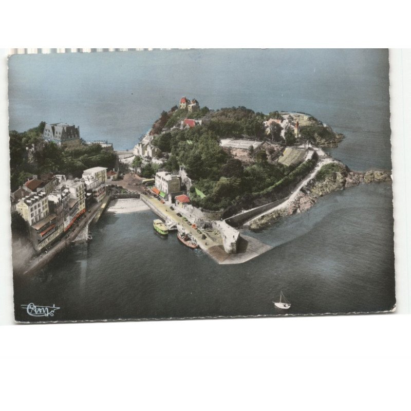 DINARD: la pointe du moulinet vue aérienne 10X15 - très bon état