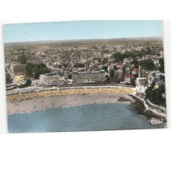 DINARD: la plage et les hôtels vue aérienne 10X15 - très bon état