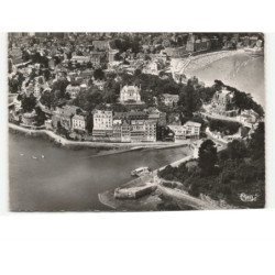 DINARD: les vedettes, la plage vue aérienne 10X15 - très bon état