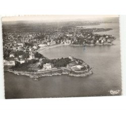 DINARD: la pointe du moulinet et vue générale vue aérienne 10X15 - très bon état