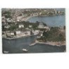 DINARD: les vedettes, la plage et pointe de la malouine vue aérienne 10X15 - très bon état