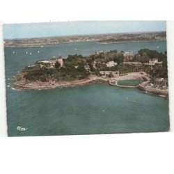 DINARD: la piscine et la pointe du moulinet vue aérienne 10X15 - très bon état