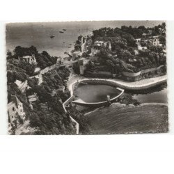 DINARD: la piscine et le pont emeraude vue aérienne 10X15 - très bon état
