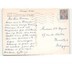 DINARD: la promenade de la pointe de la malouine la plage et la pointe du moulinet vue aérienne 10X15 - très bon état