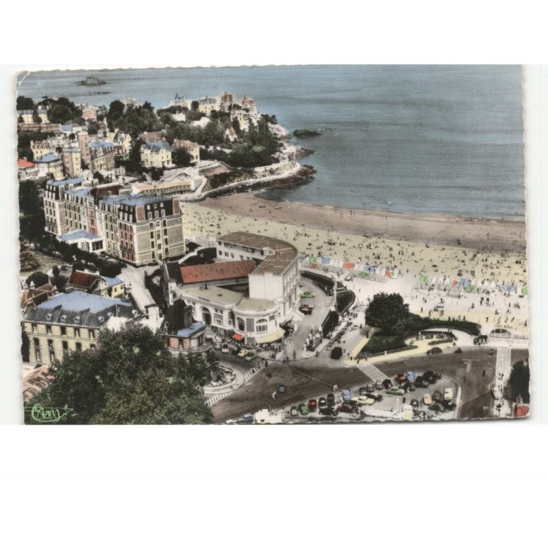 DINARD: la piscine vue aérienne 10X15 - très bon état