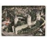FOUGERES: le château et les remparts vue aérienne 10X15 - état