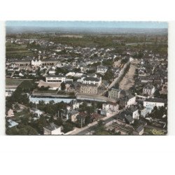 LA GUERCHE: vue générale vue aérienne 10X15 - très bon état