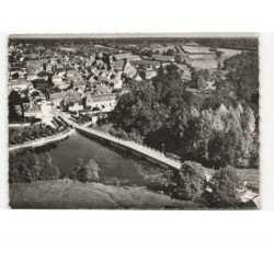 BELABRE: "l'anglin" au vieux pont aérienne 10X15 - très bon état