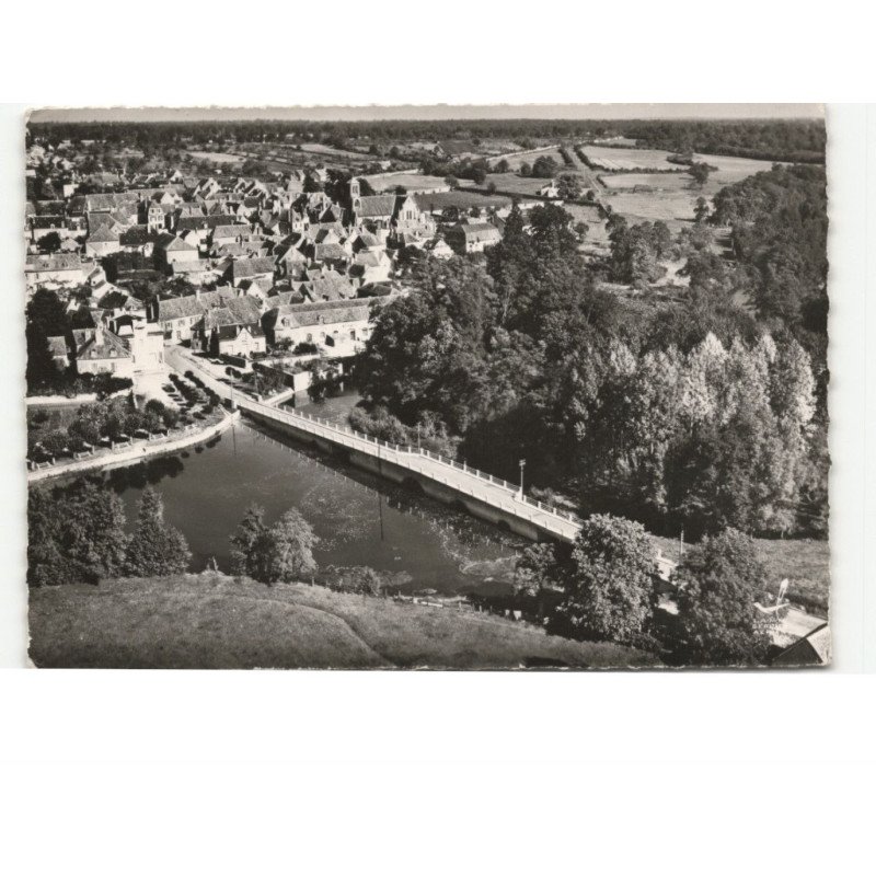 BELABRE: "l'anglin" au vieux pont aérienne 10X15 - très bon état