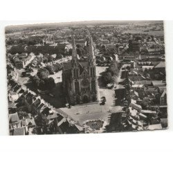 CHATEAUROUX: église saint-andré quartier saint-luc aérienne 10X15 - très bon état