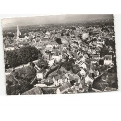 LA CHATRE: vue panoramique aérienne 10X15 - état