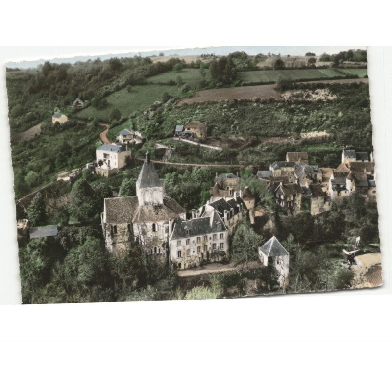 GARGILESSE: vue générale aérienne 10X15 - très bon état