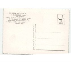 GARGILESSE: vue générale aérienne 10X15 - très bon état