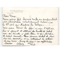 LIGNAC: vue générale aérienne 10X15 - très bon etat