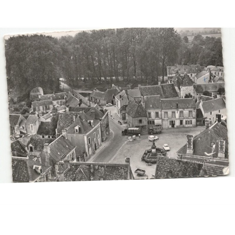 MEZIERES-en-BRENNE: vue générale vue aérienne 10X15 - etat