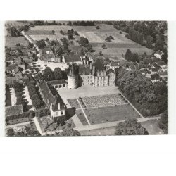AZAY-le-FERRON: le château vue aérienne 10X15 - très bon etat