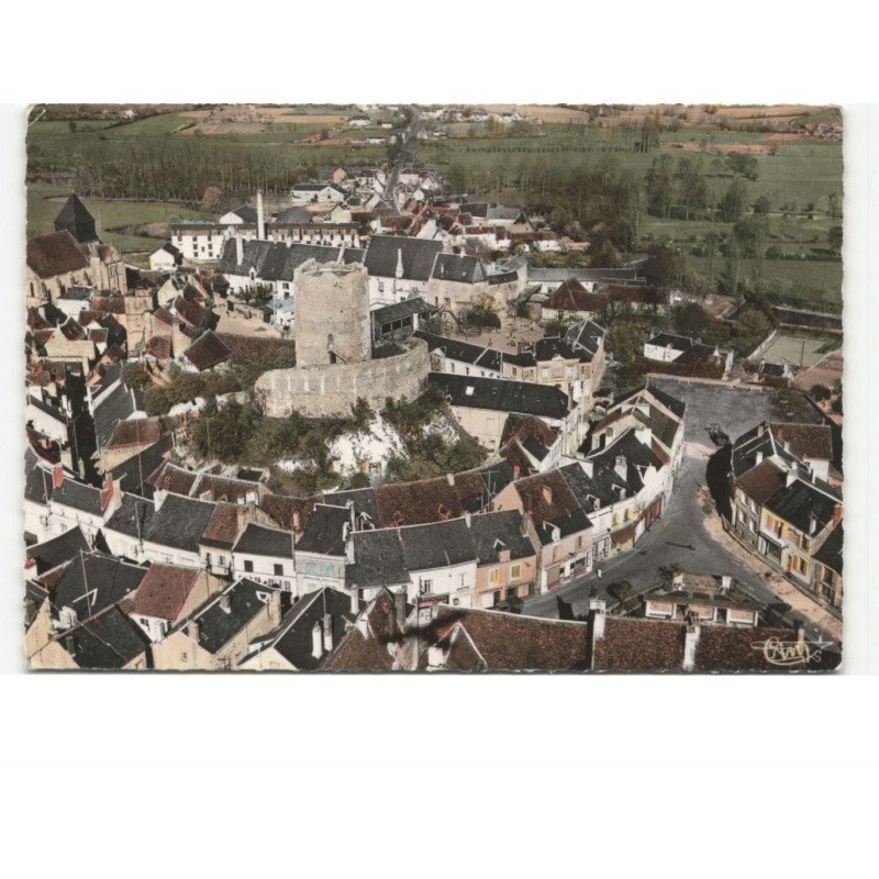 CHATILLON-sur-INDRE: vue aérienne 10X15 - très bon etat