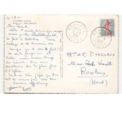 BELABRE: vue générale vue aérienne 10X15 - très bon etat