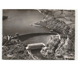 EGUZON: vue générale du barrage vue aérienne 10X15 - très bon etat