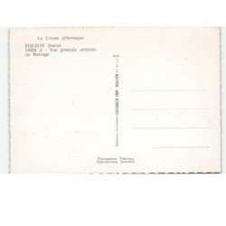EGUZON: vue générale du barrage vue aérienne 10X15 - très bon etat