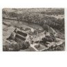 FONTGOMBAULT: abbaye notre-dame vue de l'ouest vue aérienne 10X15 - très bon etat