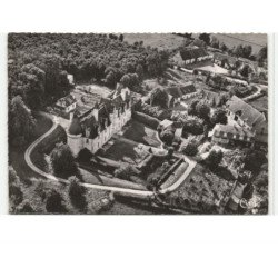 LOUROUER-SAINT-LAURENT: château d'ars XVIe siècle vue aérienne 10X15 - très bon etat