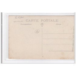 WOINCOURT : carte photo jeune fille avec brouette a fleures - etat