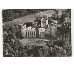 LIGNAC: château guillaume vue aérienne 10X15 - très bon etat