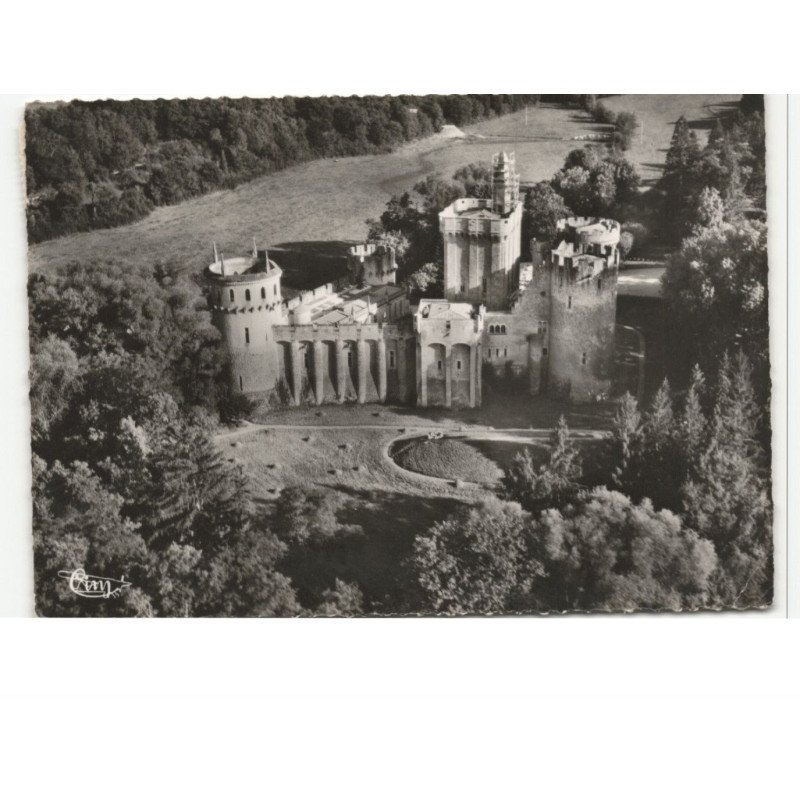 LIGNAC: château guillaume vue aérienne 10X15 - très bon etat