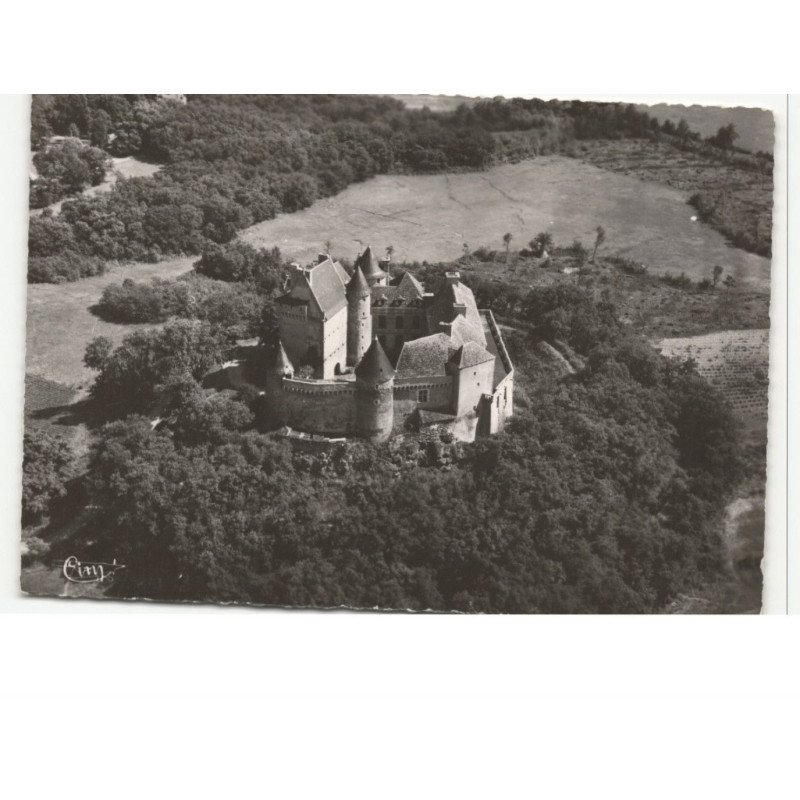 ROSNAY: château du broutet vue aérienne 10X15 - très bon etat