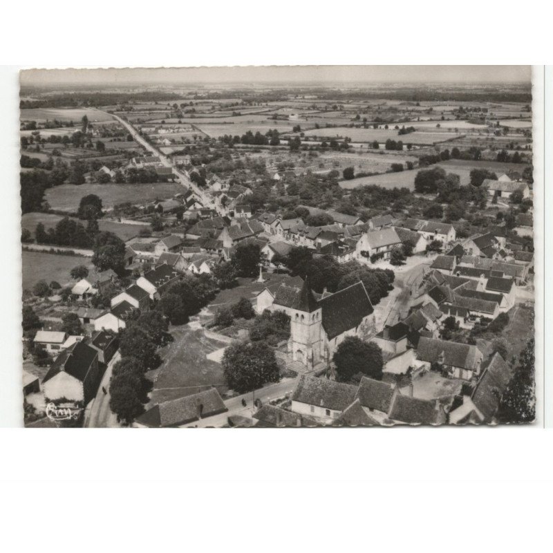 ROSNAY: vue générale vue aérienne 10X15 - très bon etat