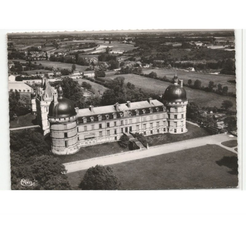 VALENCAY: le château côté ouest XVIe siècle vue aérienne 10X15 - tres bon etat