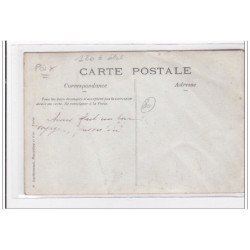 POIX : carte photo de l'hotel et café du Cardinal - etat