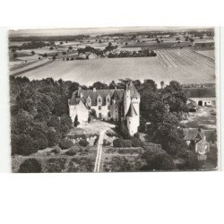 environs de CHAMPIGNY-sur-VEUDE: château et donjon du rivau vue aérienne 10X15 - très bon état