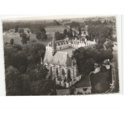 CHAMPIGNY-sur-VEUDE: la chapelle saint-louis vue aérienne 10X15 - très bon état