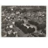 AZAY-le-RIDEAU: la place et vue générale vue aérienne 10X15 - très bon état