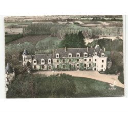 BALLAN: château des touches vue aérienne 10X15 - très bon état