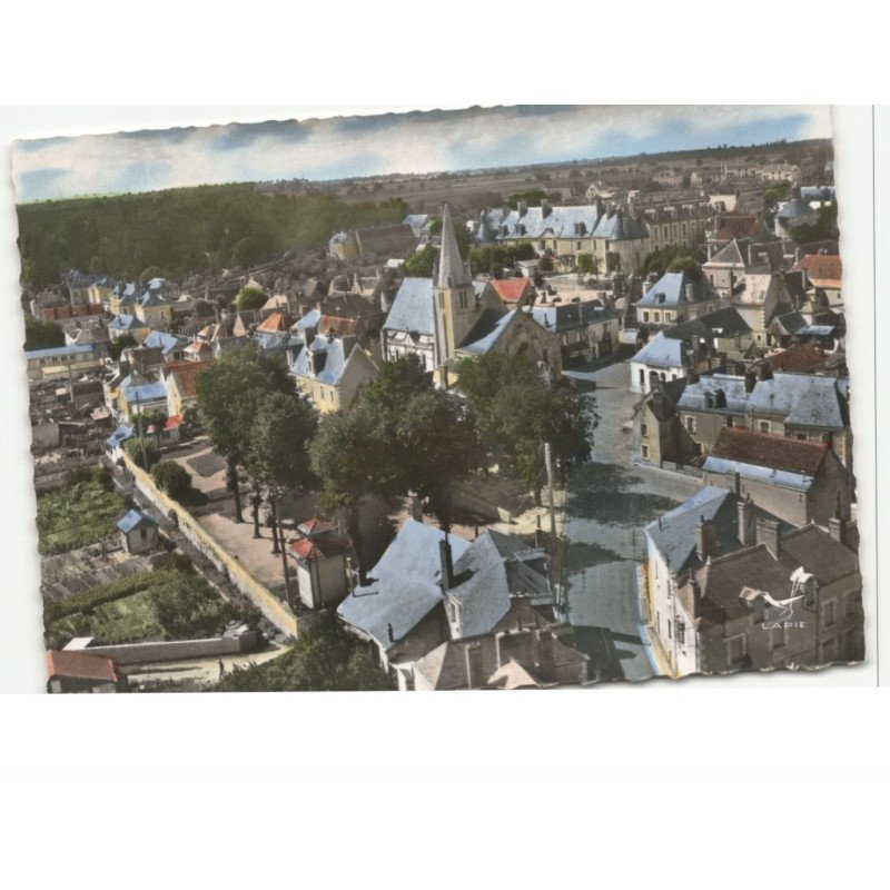 ESVRES: vue aérienne 10X15 - très bon état