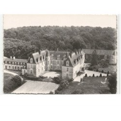 GIZEUX: le château vue aérienne 10X15 - très bon état