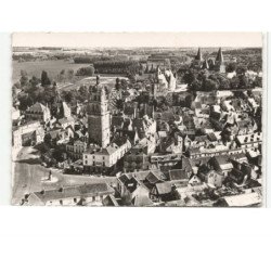 LOCHES: vue aérienne 10X15 - très bon état