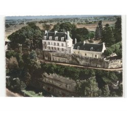 MONTLOUIS: le château de bondésir vue aérienne 10X15 - très bon état