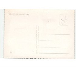 MANTHELAN: souvenir... 4 vues vue aérienne 10X15 - très bon état