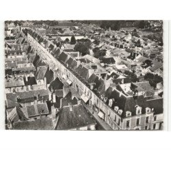 RICHELIEU: la grande rue vue aérienne 10X15 - très bon état